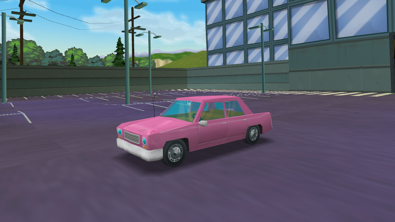 the car ingame