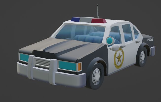 SHAR DE Police Car - Normal